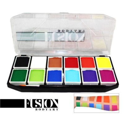 Fusion Body Art Sampler Face Painting Palette Fusion Body Art Sampler Face Painting Palette